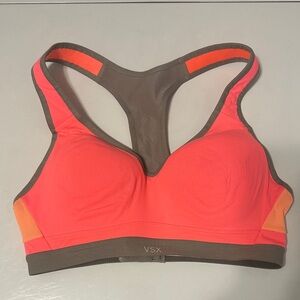 Victoria’s Secret VSX SPORT Women's Vibrant Coral Sports Bra